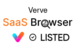 Verve - SaaS Browser Verified Badge