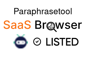Paraphrasetool - SaaS Browser Verified Badge