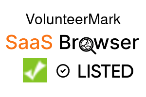 VolunteerMark - SaaS Browser Verified Badge