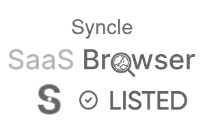 Syncle - SaaS Browser Verified Badge