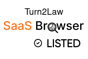 Turn2Law - SaaS Browser Verified Badge