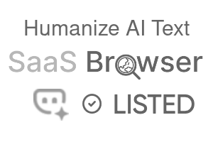 Humanize AI Text - SaaS Browser Verified Badge