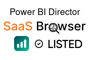 Power BI Director - SaaS Browser Verified Badge
