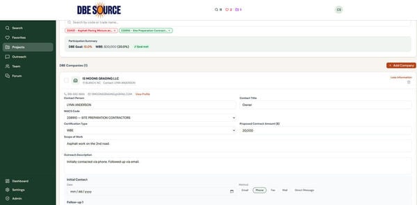 DBE Source Screenshot 2