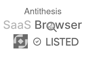 Antithesis - SaaS Browser Verified Badge