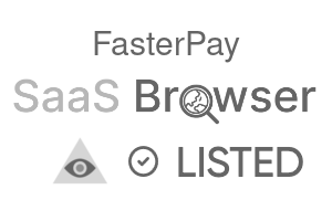 FasterPay - SaaS Browser Verified Badge