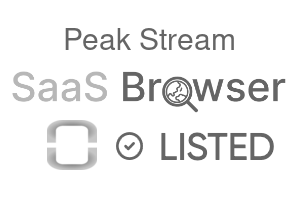 Peak Stream - SaaS Browser Verified Badge