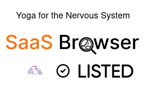 Yoga for the Nervous System - SaaS Browser Verified Badge