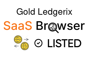 Gold Ledgerix - SaaS Browser Verified Badge