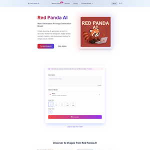Red Panda AI Screenshot