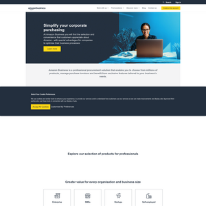 Amazon Business Screenshot
