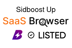 Sidboost Up - SaaS Browser Verified Badge