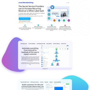 White Label SaaS Screenshot