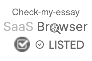 Check-my-essay - SaaS Browser Verified Badge