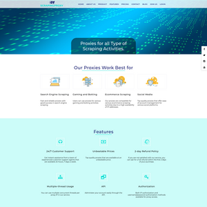 Scraping Proxy Screenshot