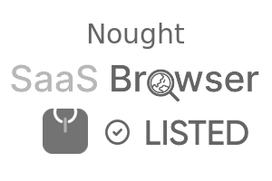 Nought - SaaS Browser Verified Badge