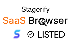 Stagerify - SaaS Browser Verified Badge