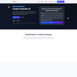Crypto Explode AI Screenshot