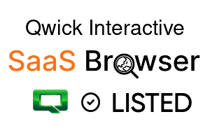 Qwick Interactive - SaaS Browser Verified Badge