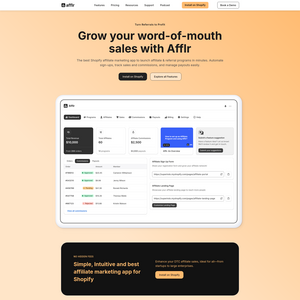 Afflr Screenshot