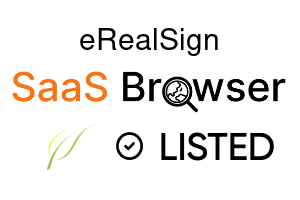 eRealSign - SaaS Browser Verified Badge
