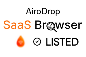 AiroDrop - SaaS Browser Verified Badge