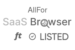 AllFor - SaaS Browser Verified Badge