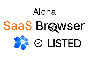 Aloha - SaaS Browser Verified Badge