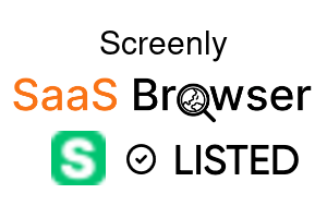 Screenly - SaaS Browser Verified Badge