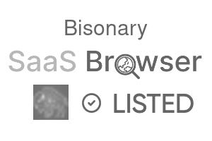 Bisonary - SaaS Browser Verified Badge
