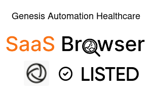 Genesis Automation Healthcare - SaaS Browser Verified Badge