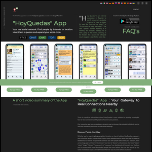 HoyQuedas Screenshot