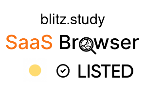 blitz.study - SaaS Browser Verified Badge