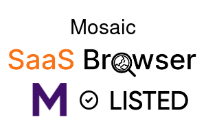 Mosaic - SaaS Browser Verified Badge