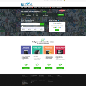 Online Domain Deal Screenshot