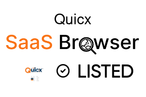 Quicx - SaaS Browser Verified Badge
