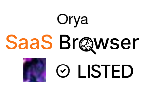 Orya - SaaS Browser Verified Badge