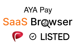 AYA Pay - SaaS Browser Verified Badge