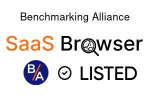 Benchmarking Alliance - SaaS Browser Verified Badge