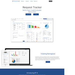Request Tracker Screenshot