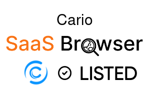 Cario - SaaS Browser Verified Badge