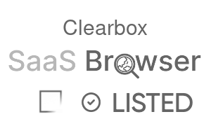Clearbox - SaaS Browser Verified Badge