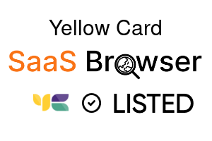Yellow Card - SaaS Browser Verified Badge