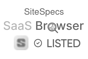 SiteSpecs - SaaS Browser Verified Badge