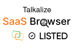 Talkalize - SaaS Browser Verified Badge