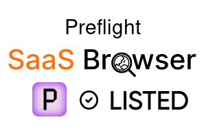 Preflight - SaaS Browser Verified Badge