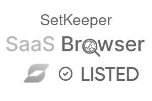 SetKeeper - SaaS Browser Verified Badge