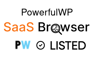 PowerfulWP - SaaS Browser Verified Badge