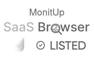 MonitUp - SaaS Browser Verified Badge