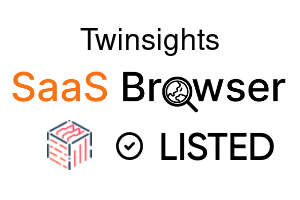 Twinsights - SaaS Browser Verified Badge